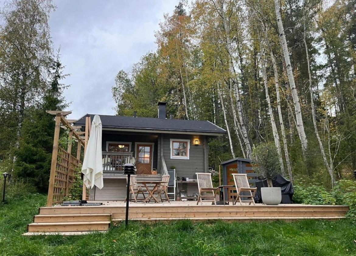 Sauna Cabin In The Heart Of Nuuksio National Park - Moekki Nuuksiossa 에스포 외부 사진