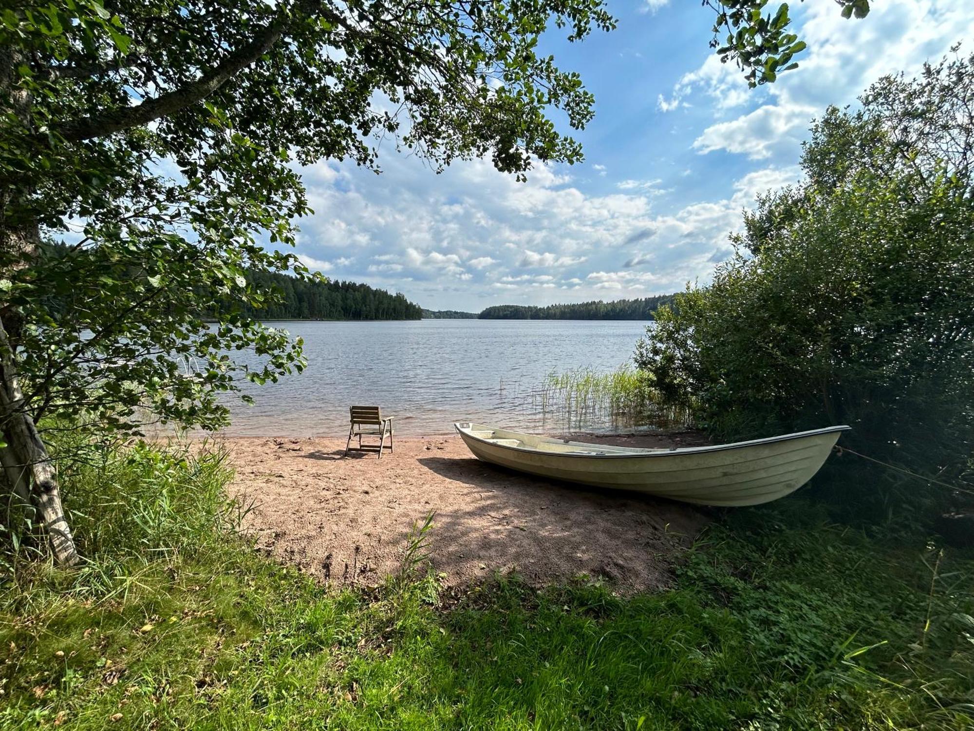 Sauna Cabin In The Heart Of Nuuksio National Park - Moekki Nuuksiossa 에스포 외부 사진